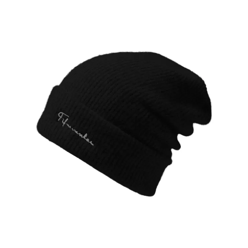 15 MINS Wool Blend Beanies Unisex Ecru Oat Green Black Gray Purple Blue-6