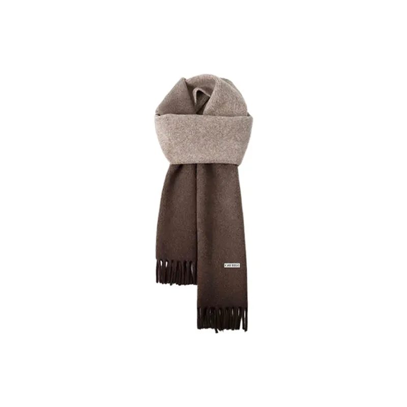 CARTELO Wool Knit Scarves Unisex-4