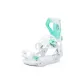 WS360 White Green Quick-Release Binding