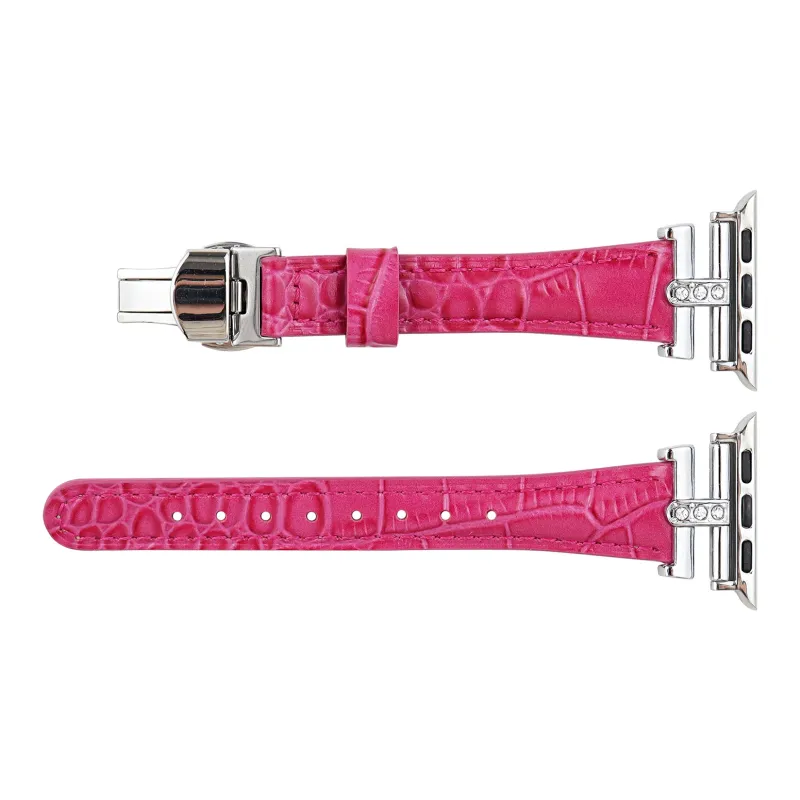 Warbler Dew Apple Compatibility Watch Band Genuine Leather Material-1