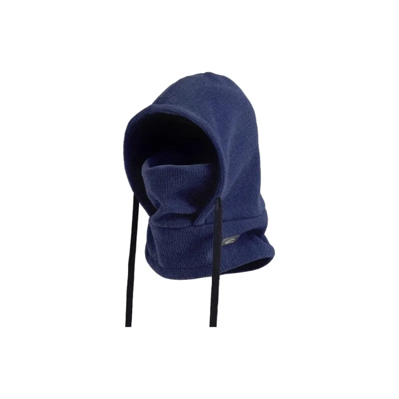 FREE RABBITⅡ Outdoor Skiing And Mountaineering Thickened And Fleece Lined Knitted Fabric Pullover Hat Unisex-4