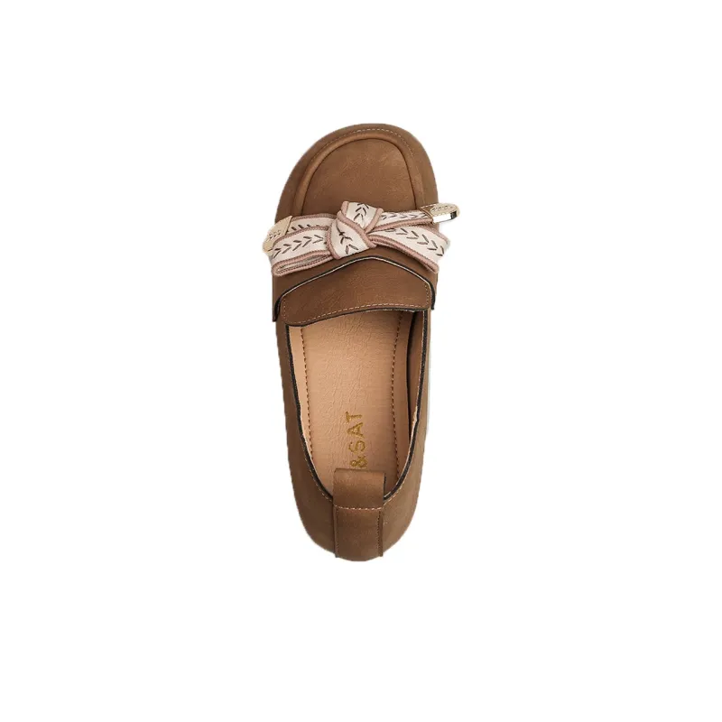 ST&SAT Loafers Women's Brown/Red Brown/Khaki/Khaki Gray-12