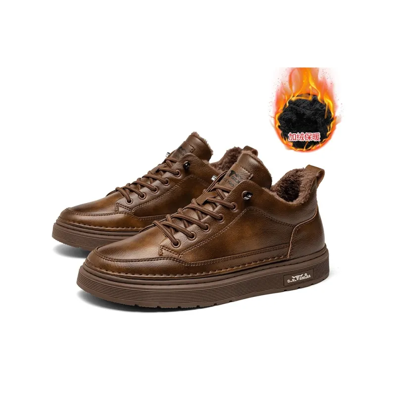 G.N.SHIJIA Lightweight Wear-Resistant And Slip-Resistant Low-Top Skateboard Shoes Men's-6