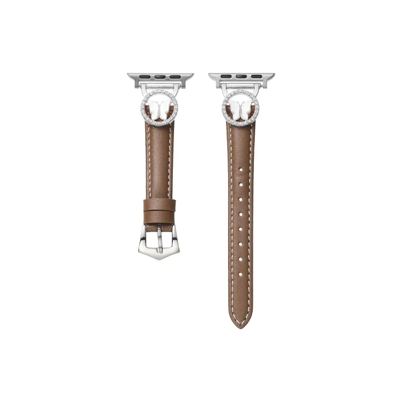 NCFCK Apple Compatibility Watch Band Artificial Leather Material-15