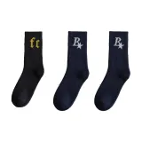 3 Pack (1 Black+2 Navy Blue)