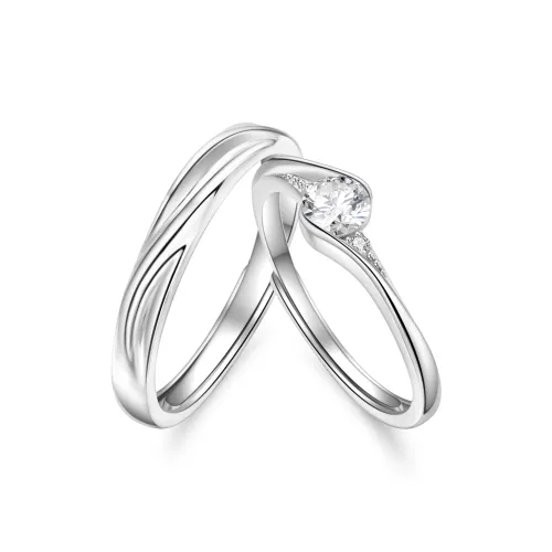 OWNCOOL 925 Sterling Silver Ring Birthday Box Gift Unisex