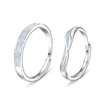 SOFTDORA 925 Sterling Silver Rings Unisex