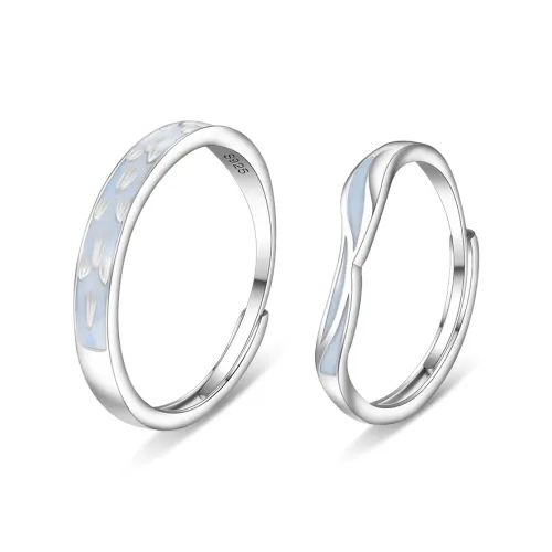 SOFTDORA 925 Sterling Silver Rings Unisex