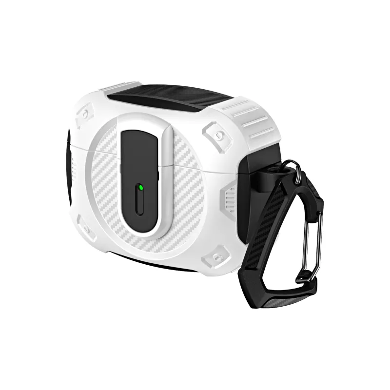 YOOVEI Airpods PC Anti Drop Impact Resistant Mecha Advanced Trendy Fashion Bluetooth Protective Case Headphone Cases-9