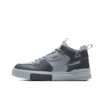 PEAK Thermal Slip Resistant Low Top Skateboard Shoes Men's Gray