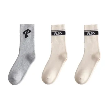 Cotton Gene Mid Calf Socks Men's Combo Set