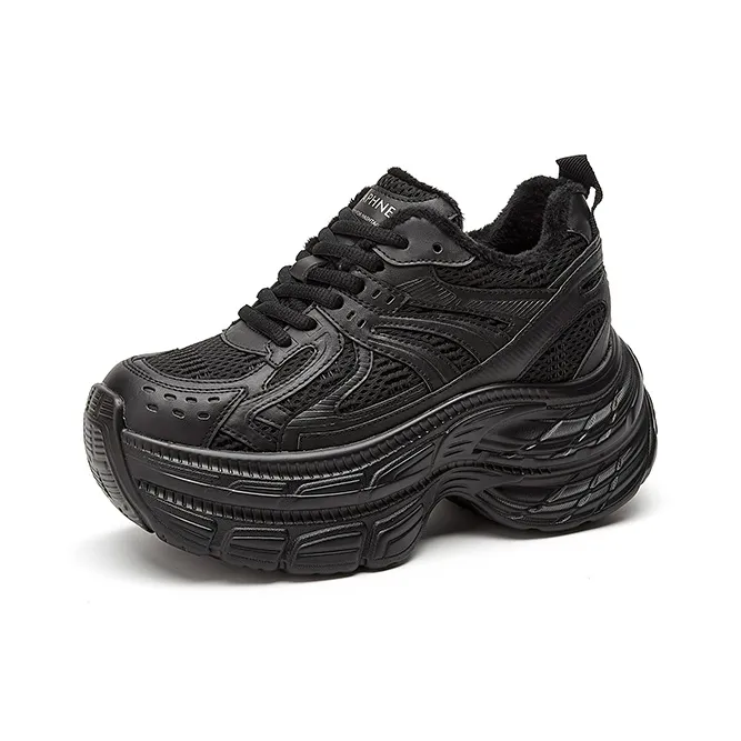 DAPHNE Slip Resistant Low Top Chunky Sneakers Women's-1