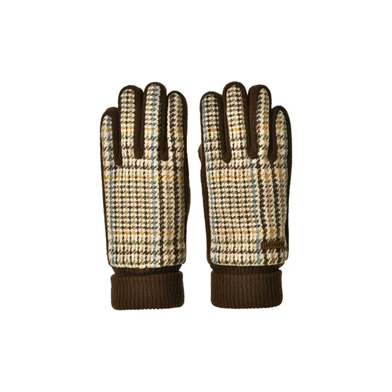 KENMONT Sheep Wool Knit Gloves Women's-1