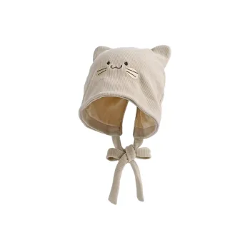 FREE RABBITⅡ Spring And Fall Winter Warm Sleep Cap Postpartum Headwrap Hat Unisex