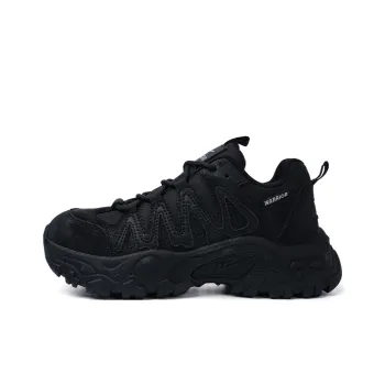 Warrior Warrior Chunky Sneakers Lightweight Low Top Casual Shoes Women's Black 1.0