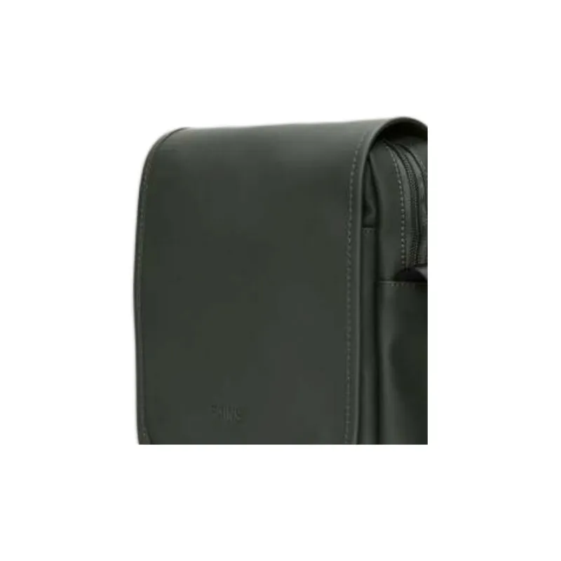 Rains Polyester Shoulder Bag Regular Unisex Green-3