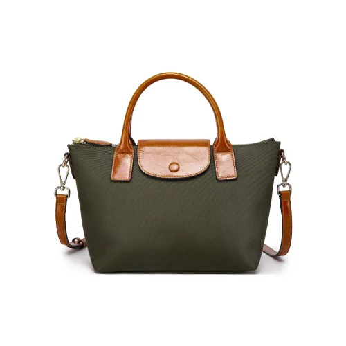 Ace Paul Oxford Tote Dumpling Bag One Shoulder Handbag Crossbody Bag Women's Moss Green/Vintage Blue