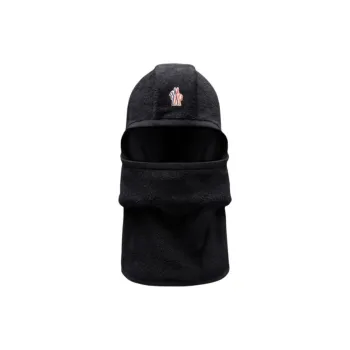 Moncler Velvet Fleece Hats Unisex Black