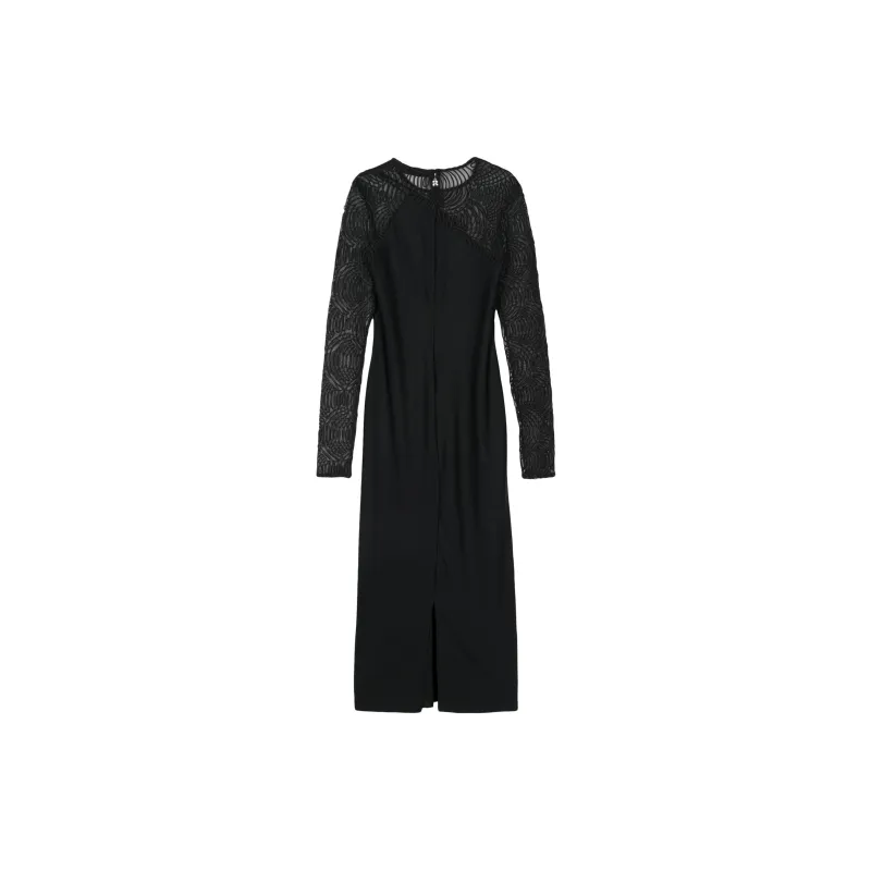 Rotate Stretched Maxi Dress-1