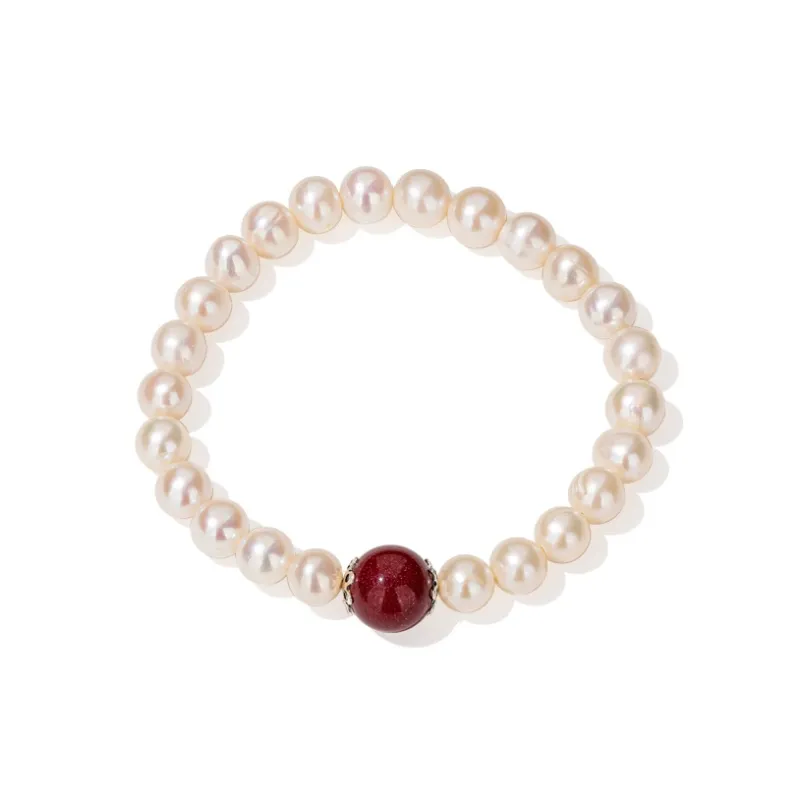 QLADY Freshwater Pearl Bracelets Women's-0