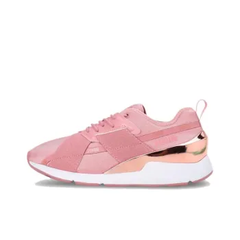 PUMA Anti-Slip Wear-Resistant Low-Top Casual Shoes Women's Pink