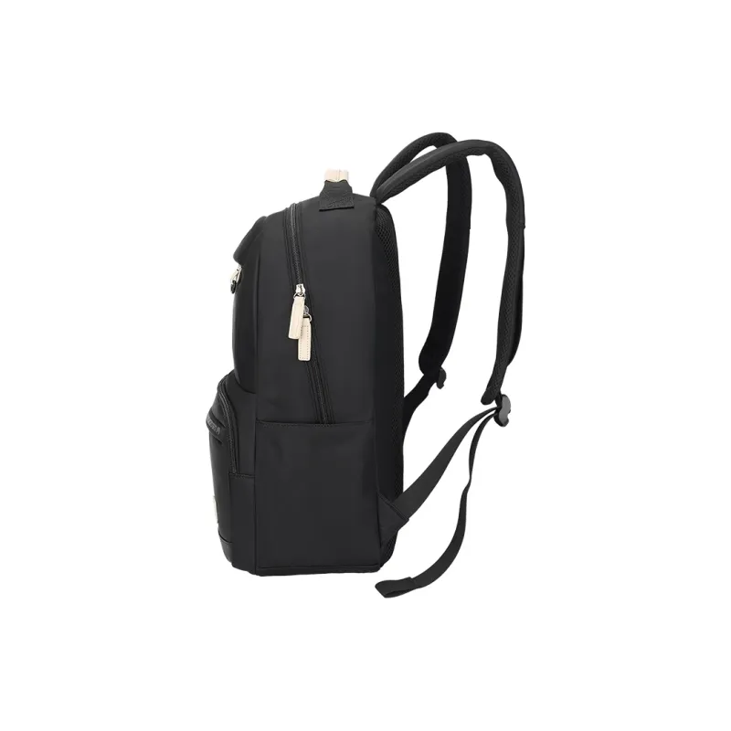 HLA Panda Wowo Series Polyester Backpack Unisex Black/Pink/Purple/Green-3
