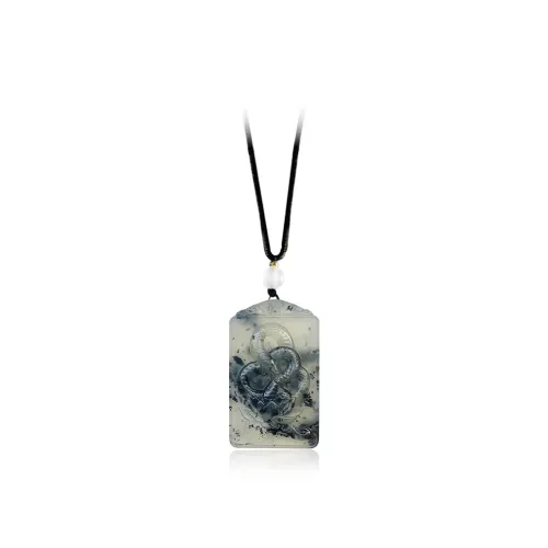 CMFY Chalcedony Jade Necklaces Unisex
