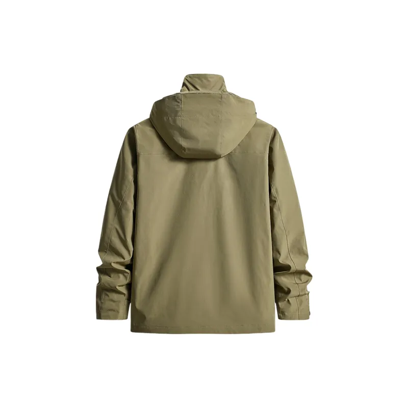 Jeep Wear Resistant Water Resistant Windproof Windbreaker Jacket Unisex-6