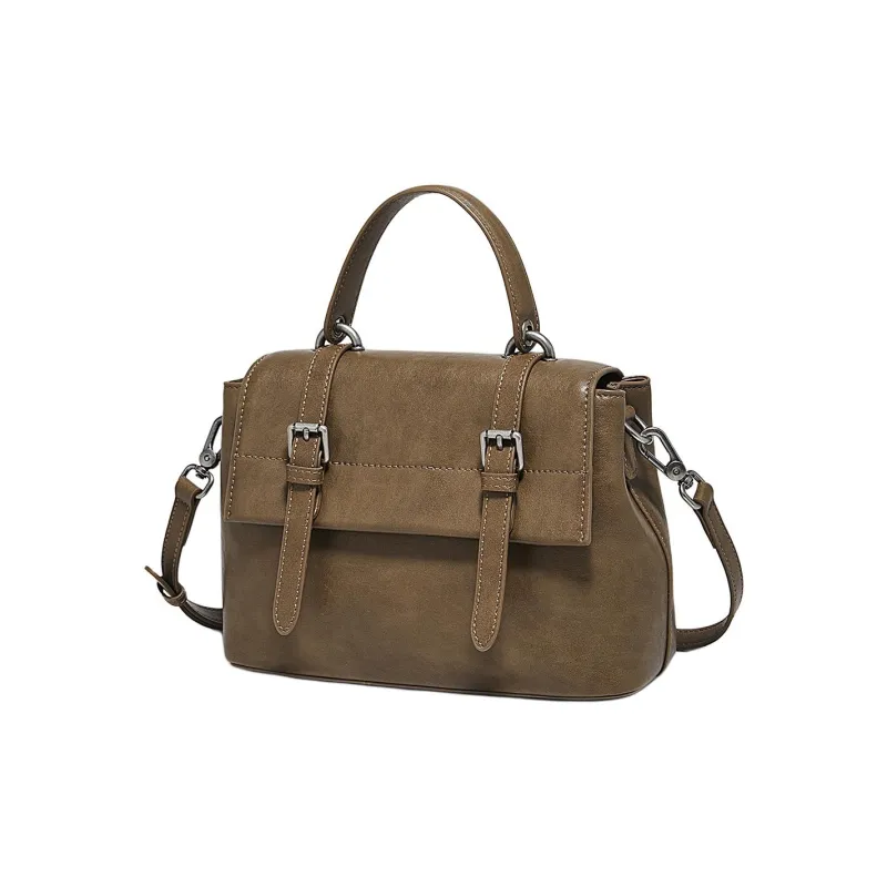 Marino Orlandi Synthetic Leather Handbag Shoulder Bag Crossbody Bag Regular Women's Black/Coffee/Caramel-7
