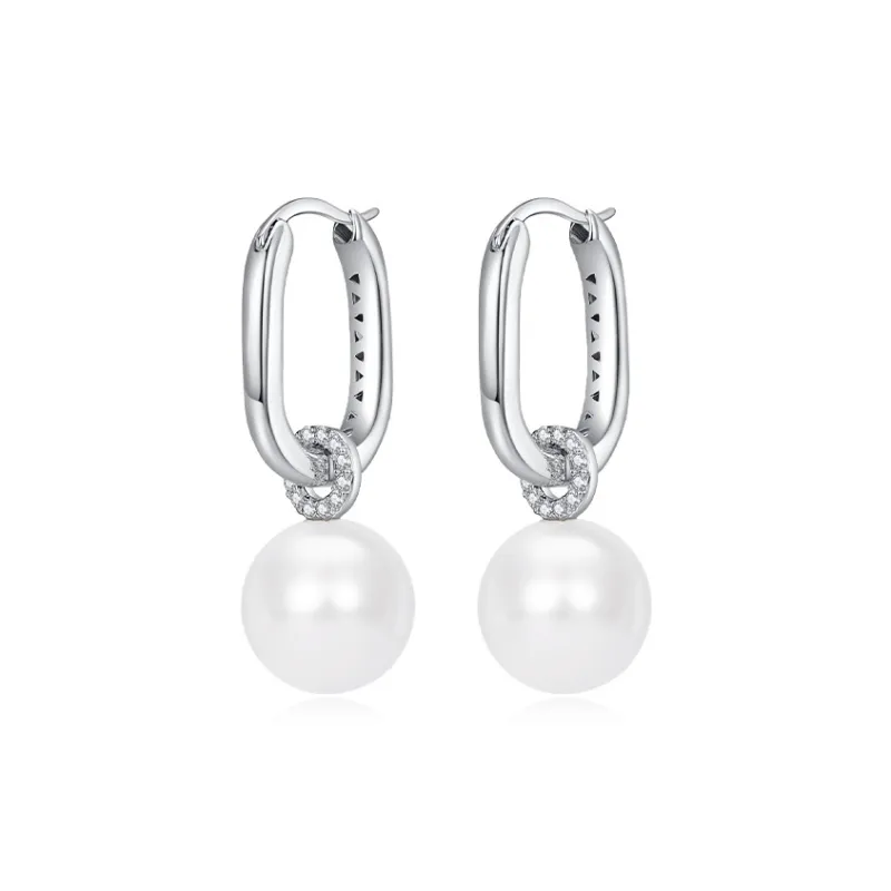 UNG S925 Silver Earrings Women's-0