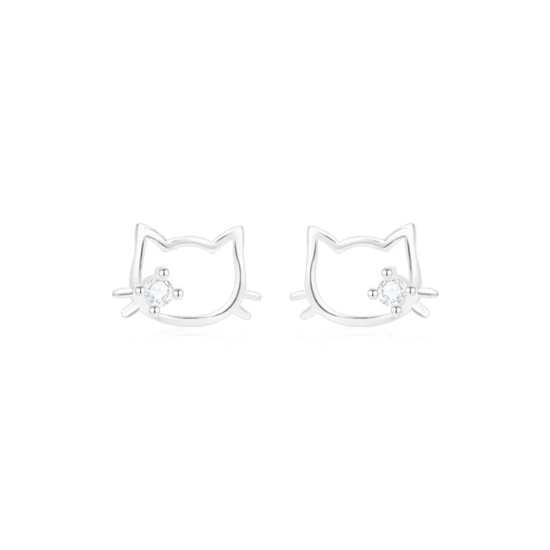 Thuban Ark S999 Fine Silver Stud Earrings Women's-0