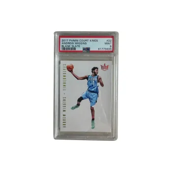 PANINI 2017 18 Court Kings Oil Painting, Andrew, Wiggins Blank Slate Canvas PSA9 Graded Cards 1 Pc