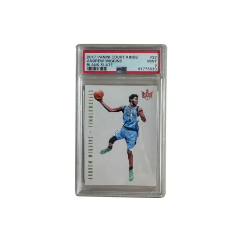 PANINI 2017 18 Court Kings Oil Painting, Andrew, Wiggins Blank Slate Canvas PSA9 Graded Cards 1 Pc