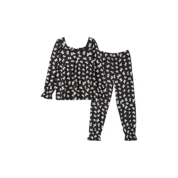 OUSHIBO Pajama Set Women's Black