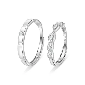 SOFTDORA 925 Sterling Silver Rings Unisex