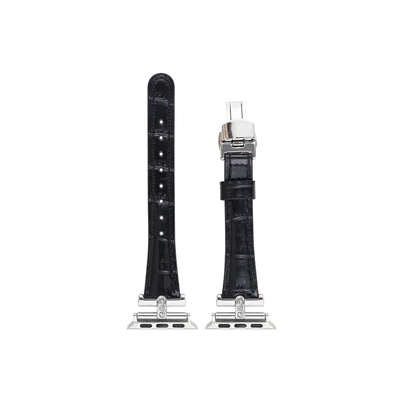 Warbler Dew Apple Compatibility Watch Band Genuine Leather Material-17