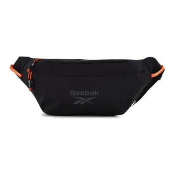 Reebok Fabric Sling Bag Large Size Unisex Black/Khaki