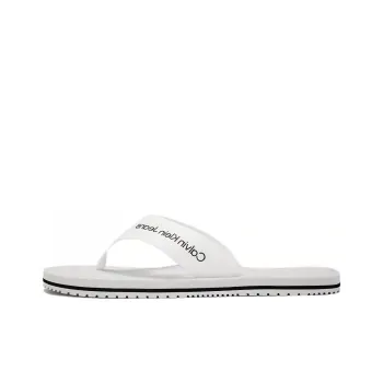 CKJ CALVIN KLEIN JEANS Flip Flops Men's White