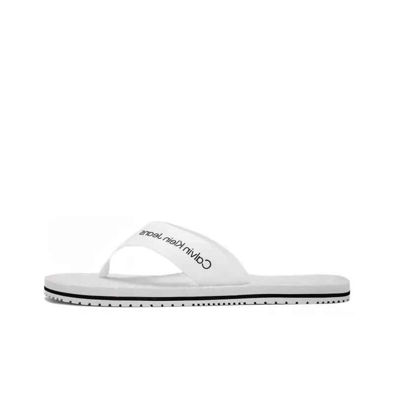 CKJ CALVIN KLEIN JEANS Flip Flops Men's White-0