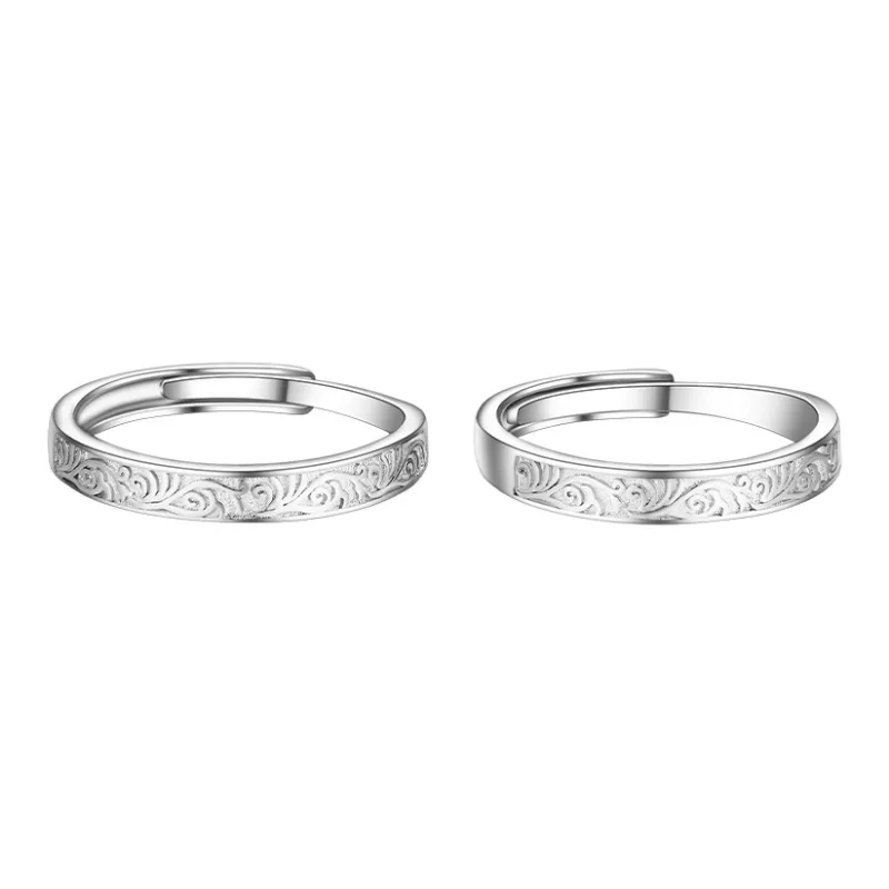SOFTDORA 925 Sterling Silver Accessory Ring Unisex-1
