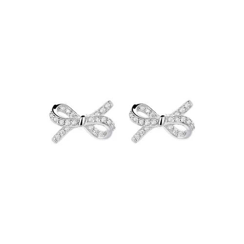 GIFT&CO 999 Fine Silver Stud Earrings Women's