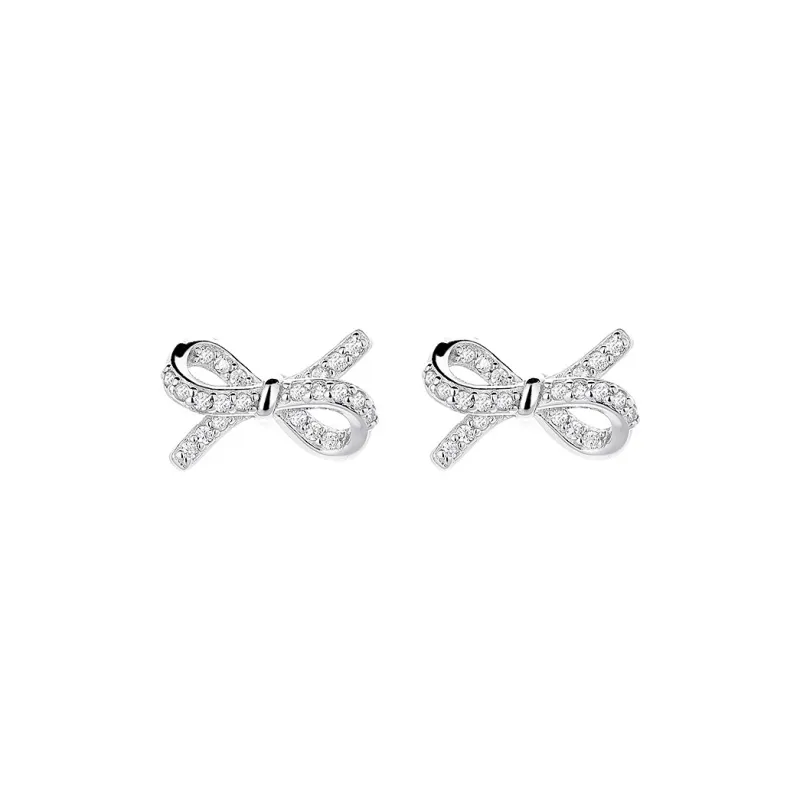 GIFT&CO 999 Fine Silver Stud Earrings Women's-0