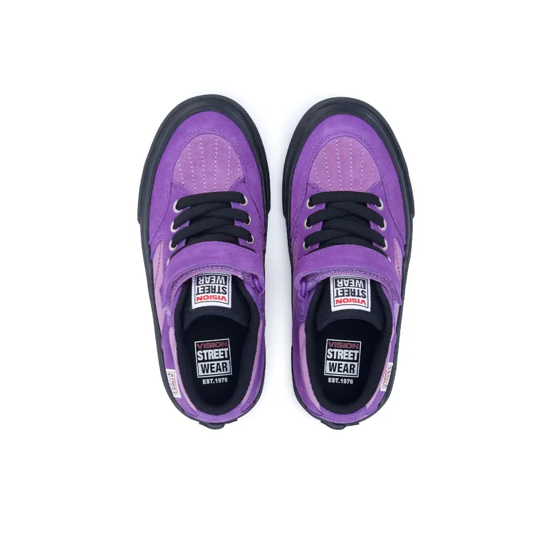 Vision Street Wear Concave Wear Resistant Mid Top Kids' Skateboarding Shoes Purple Kids'-3