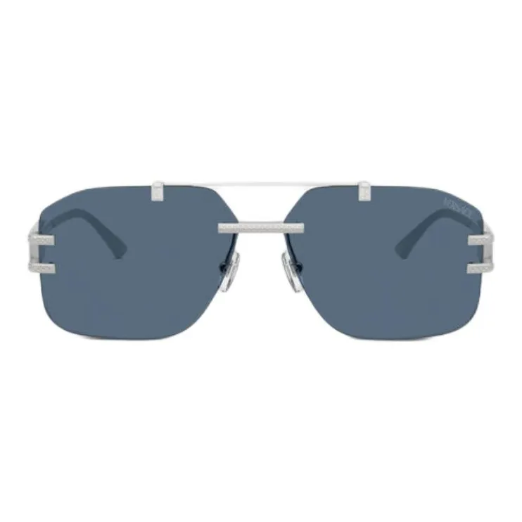 VERSACE Pilot frame Sunglasses-1