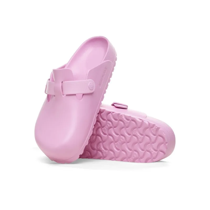 Birkenstock Boston EVA Abrasion-Resistant Wrap-toe Slippers Unisex Candy Pink Regular-4