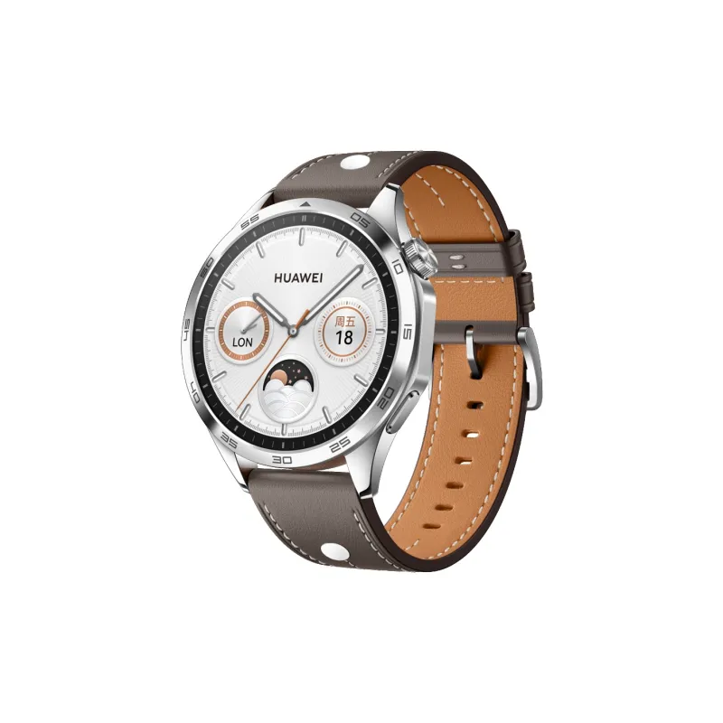 LOVINGCOOL Watch Band Huawei Compatibility Genuine Leather Material-2
