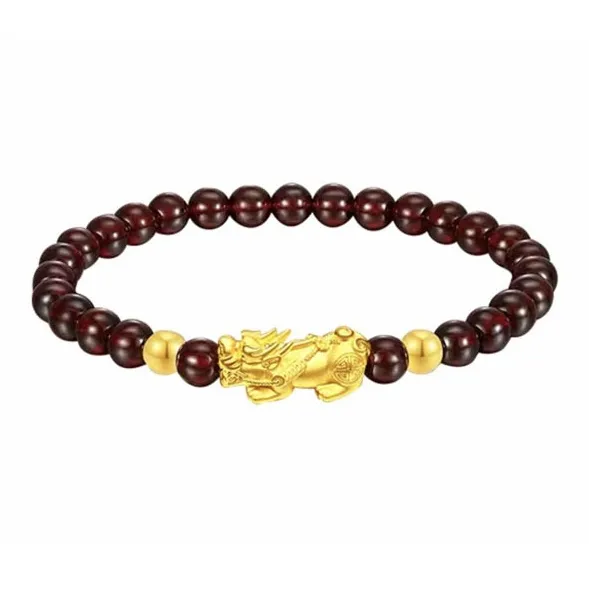 KING TAI SANG Gold Bracelet Unisex-8