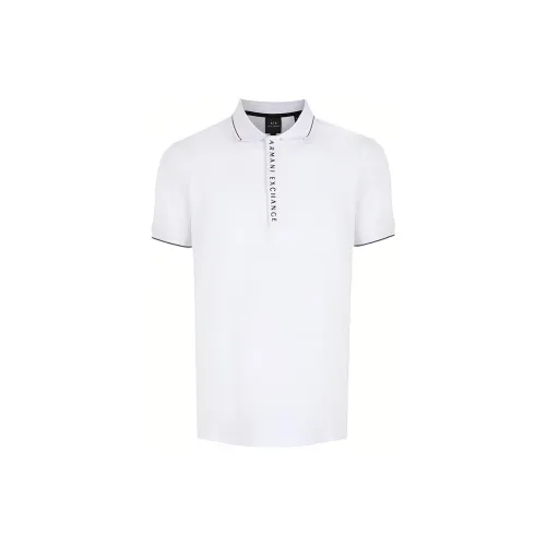 ARMANI EXCHANGE Polo Shirts Men White