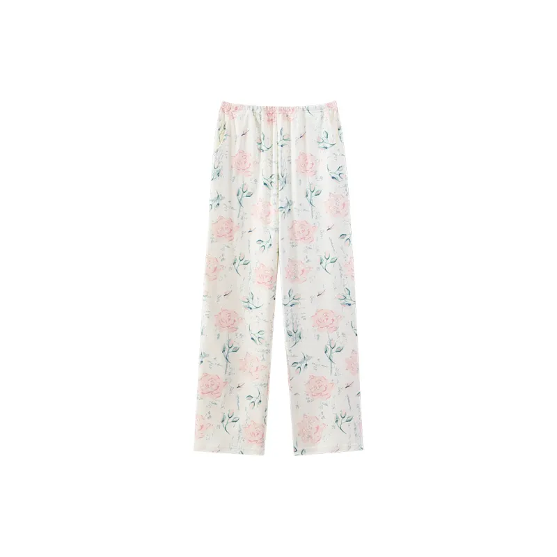 MADALLO Pajama Pants Women's White-0