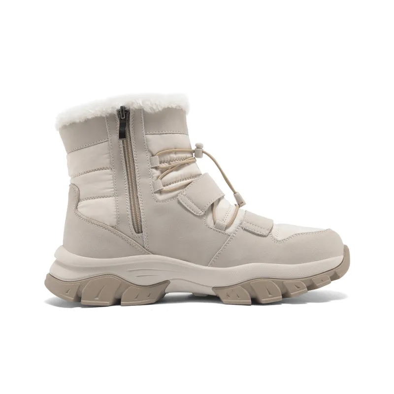 Jeep Snow Boots Men Black \ Sand \ Gray-7